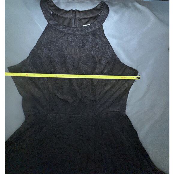 Halter Hi-Lo Floral Lace Cocktail Dress Sleeveless Bridesmaid Formal S/XXL - Picture 11 of 16